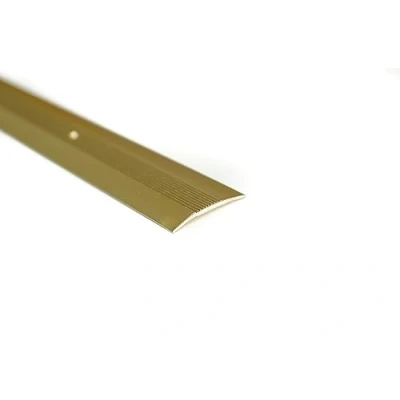 Image of Carpet and Vinyl Metal Floor Edging Cover Strip Gold 900mm