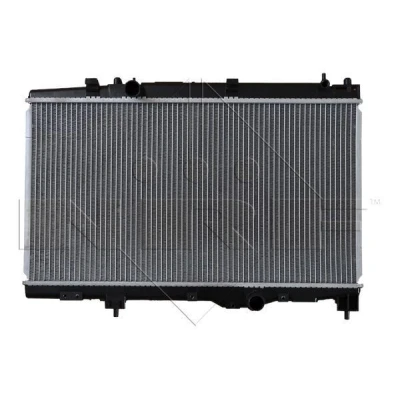 Image of 164000N011, 1640033080, 164003308087, 16410YZZ03 Engine radiator NRF 53449 Aluminium 638mm 350mm 16mm with seal ring Brazed cooling fins