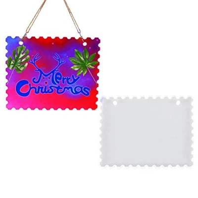 Image of Yalulu House Hanging Sign Plaque Resin Mould Silicone Agate Board Plate Casting Epoxy Mold Jewelry Making Moulds DIY Craft Home Door Office Store Halloween Wedding Party Decor (Rectangle Wave)