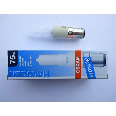 Image of OSRAM Halolux Ceram 75W Matt 64473AM B15d