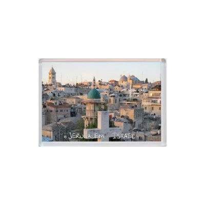 Image of Jerusalem Israel Jumbo Fridge Magnet