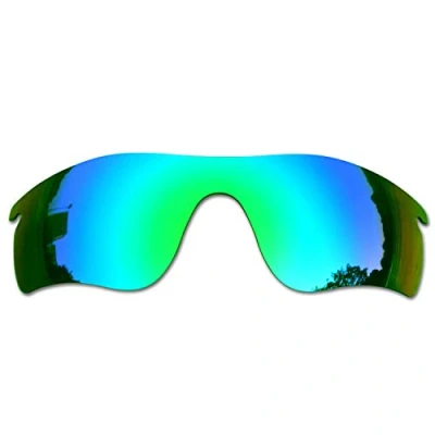 Image of SOODASE For Oakley Radarlock Path Sunglasses Green Polarized Replacement Lenses