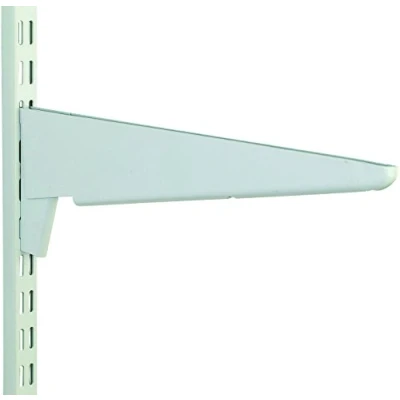 Image of 470mm White Heavy Duty Twin Slot Shelving Bracket