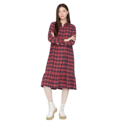 Image of Trendyol Dress Red Midi