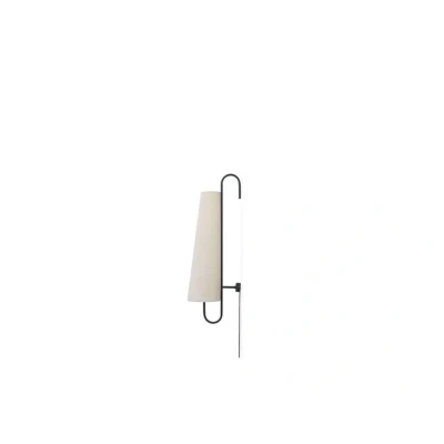 Image of ferm LIVING Ancora wall light, plug, textile, 98.5 cm