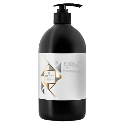 Image of HADAT Cosmetics hair conditioner (250 ml) for care softening and moisturising treatment dry damaged hair, deep shine, detangling women