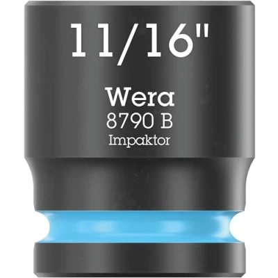 Image of Wera 8790 B Impaktor 11/16&quot;, Socket Wrench Insert with 3/8&quot; Drive 05005521001