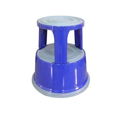 Image of Q Connect Blue Metal Step Stool KF04847