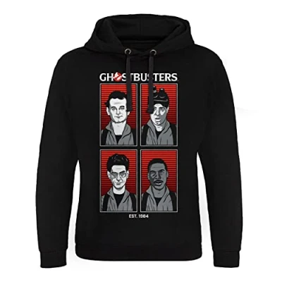 Image of Ghostbusters Officially Licensed Original Team Epic Hoodie (Black), Medium