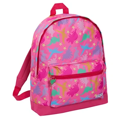 Image of ScruffyTed Dinosaur Girls Backpack For Kids Large Capacity Travel Rucksack Nursery School Bag