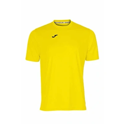 Image of Joma Men&#039;s Koszulka Combi T Shirt, Yellow, 2 3 LAT