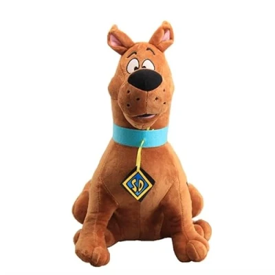 Image of Scooby Doo Soft Plush Dog Toy sitting position 36cm New with Tags