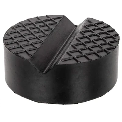 Image of Mario10 Type A Trolley Jack Rubber Pad Car Lift Slotted Frame Rail Protector for Hydraulic Non Slip up to 700 kg (Type B)