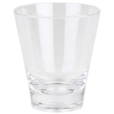 Image of Spirella Max Light Clear Toothbrush Holder Acrylic Transparent Height 10 cm x Width 8.5