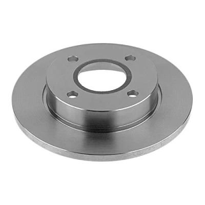 Image of 1E0333251, 1E0333251A, 1E0433251 Brake disc BLUE PRINT ADF124320 Front Axle 240mm 12mm 4 Hole 108mm solid Coated FORD: KA Hatchback, FIESTA