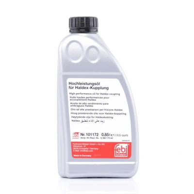 Image of G060175, G065165, G065175 Haldex oil FEBI BILSTEIN 101172 0,85l AUDI: Q3, A3 Hatchback, Sportback, VOLKSWAGEN: Passat B7 Alltrack, Tiguan I