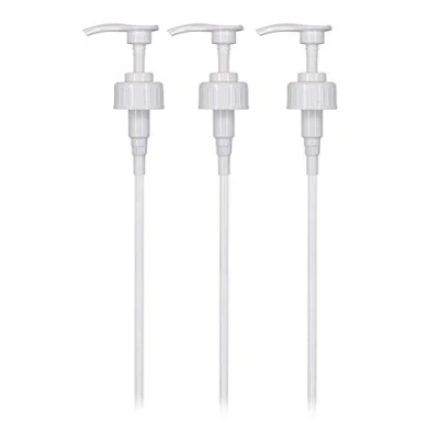 Image of pump Dispensers to Suit 5 Litre Containers Pack of Three 38mm bottle dispenser, soap dispenser pump, hand gel White (3)