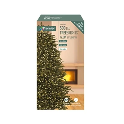 Image of Premier Decorations 500 LED Multi Action TreeBrights, Warm White