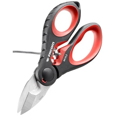 Image of Facom SC.841A.3 Stainless Steel Electrician&#039;s Scissors