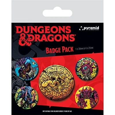 Image of Pyramid International Badge Pack, Multicolour, One Size