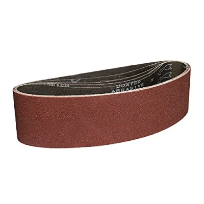 Image of Sruhrak 100X915 mm Abrasive Sanding Belt Set 5 Pack 60 Grits Sandpaper Belts for Portable Sander