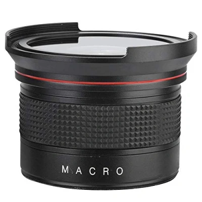 Image of 58MM 0.35X Super Wide Angle Fisheye Lens with Carrying Bag for Most of SLR DSLR Camera