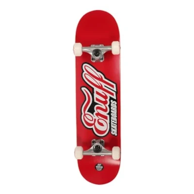 Image of Enuff Skateboards Classic Logo Skateboard, Adults Unisex, Red (Red), 7.75&quot;