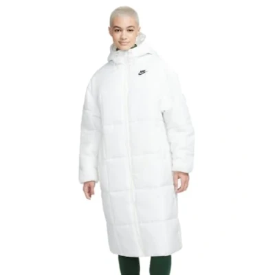 Image of NIKE FB7675 100 W NSW TF THRMR CLSC PARKA Jacket Women&#039;s WHITE/BLACK Size XS