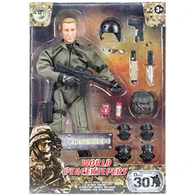 Image of World Peacekeeper 12 Inch Action Figure Set Parajumper