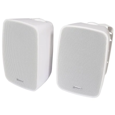 Image of Adastra Active Stereo Speaker Set Complete with Mounting Brackets, Power Supply &amp; Cable