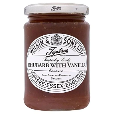 Image of Tiptree Timperley Early Rhubarb with Vanilla Conserve, 340g
