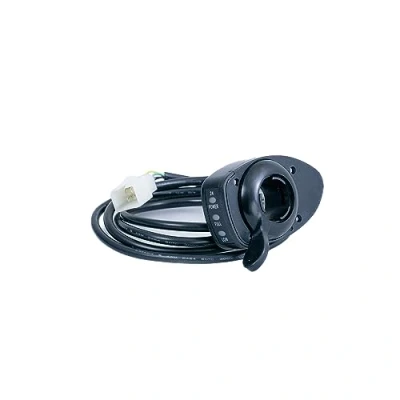 Image of AlveyTech Variable Speed Thumb Throttle for Razor GFD Fury &amp; Ground Force Drifter (Versions 3+) Premium 6 Wire with Connector Pins Battery Level Indicator, Replacement Go Kart Parts