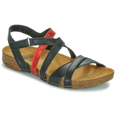 Image of Art I BREATHE women&#039;s Sandals in Black