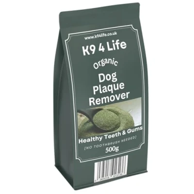 Image of K9 4 Life Organic Plaque Off Dogs Cats Teeth Banish Out Remove Tartar 500G Breath