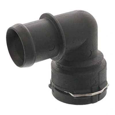 Image of 1J0122291G Coolant Flange FEBI BILSTEIN 46147 Lower Left VOLKSWAGEN: Golf 4, New Beetle Hatchback, Bora Saloon, SEAT: Leon I Hatchback
