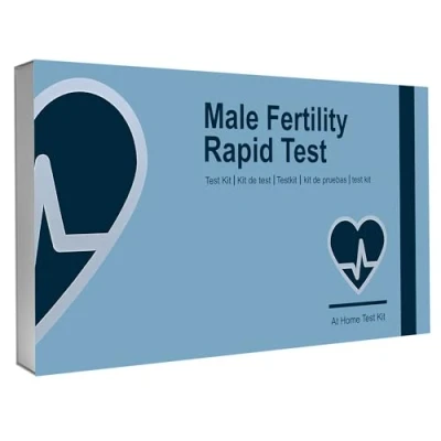 Image of Male Fertility Test Sperm Check to Indicate Low Normal Count Monitor for Men with Collection Cup (Pack of 1)