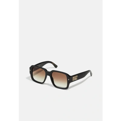 Image of Dsquared2 Unisex Sunglasses, Size: 54, Black