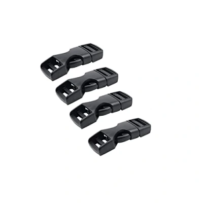 Image of Plastic Side Release Buckles 15mm Heavy Duty dog Buckle Snaps Bike Helmet clip replacement (15mm 4sets)