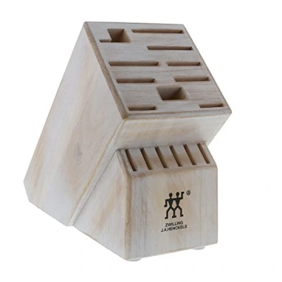 Image of ZWILLING Twin Knife Block, 16 Slot, Rustic White