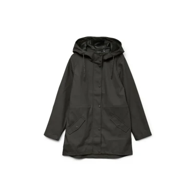 Image of Vero Moda Women&#039;s Vmmalou Aw22 Coated Jacket Noos, Peat, L
