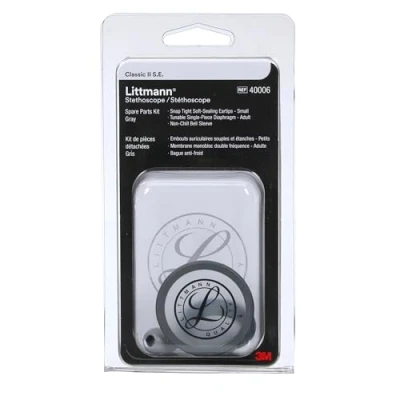 Image of 3M Littmann Stethoscope Spare Parts Kit, Classic II S.E., Grey, 40006