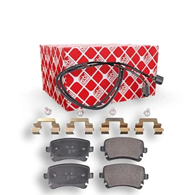 Image of 3D0698451, 3D0698451A, 7H0698451A Brake pad set FEBI BILSTEIN 16826 VOLKSWAGEN: Phaeton