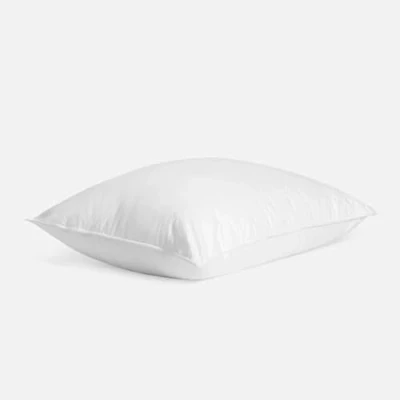 Image of Snugglemore White Luxury 65cm x Square Euro Continental Deluxe Bounce Microfibre Pillow (Single Pillow)