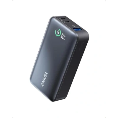 Image of Anker Power Bank, 533 Bank (PowerCore 30W), IQ 3.0 Portable Charger with PD 30W Max Output, 10,000mAh Battery Pack for iPhone 16/15/14/13 Series, Dell, Microsoft Surface, iPad Pro,and More
