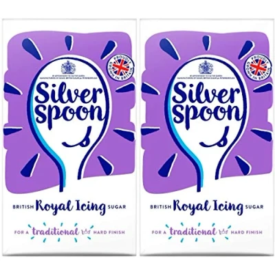 Image of Silver Spoon Royal Icing Sugar 500g, Pack of 2
