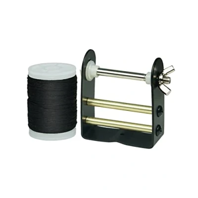 Image of longbowmaker String Serving Thread 120 yard/110m Jig Archery Matetrial Tool for Tying Peed Sight Nock black