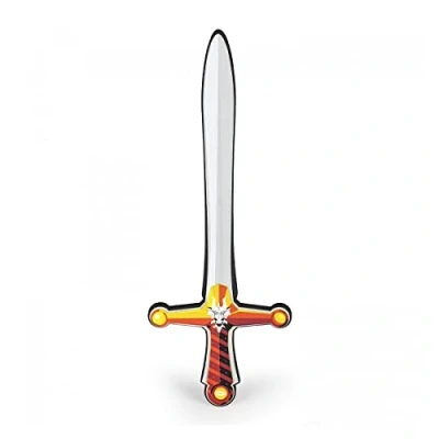 Image of Papo 20004 Sword Dragon knight FOAM SET Chevalier Disguise, Multicolour, One Size