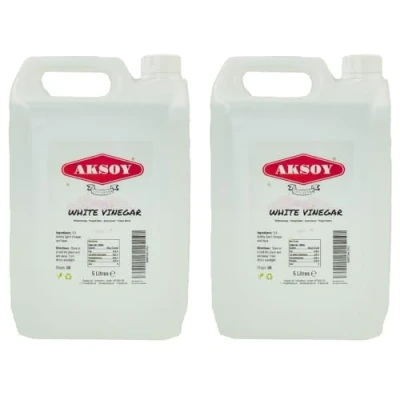Image of AKSOY WHITE VINEGAR 5L (Pack of 2)