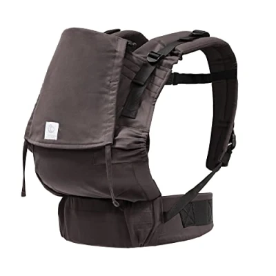 Image of Stokke Limas Carrier Flex, Espresso Brown 2023 Version (OCS) Full Buckle Baby Three Carrying Options Safe for Babies from 1 Month/4 kg to 20