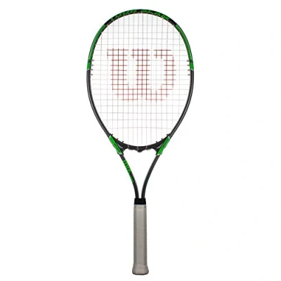 Image of Wilson Tour Slam Adults Tennis Racket Grey/Green (Grip 3 (4 3/8&quot;))